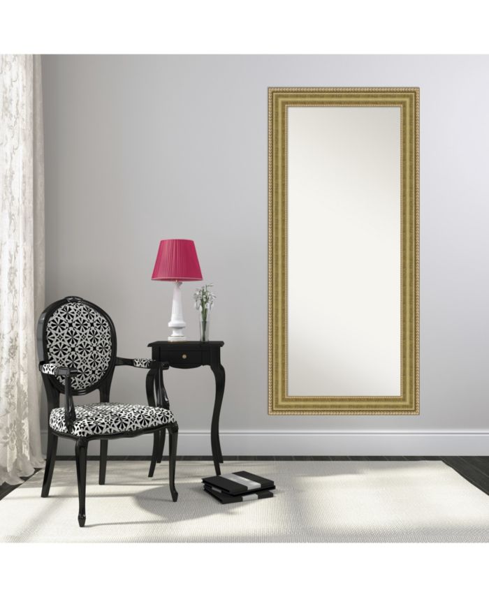 Amanti Art Astoria Wood 31x67 Floor - Leaner Mirror & Reviews - All Mirrors - Home Decor - Macy's