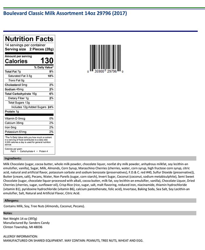 Sanders Classic MilkChocolate Gift Box Macy's