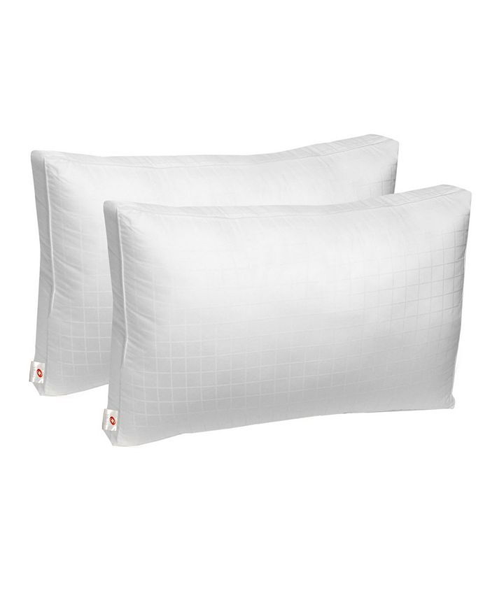 Swiss Comforts Renaissance Gusset Soft Cotton Pillow, 20"X30" Macy's
