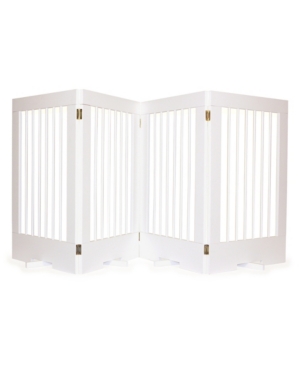 Cardinal Gates Extra Tall Freestanding Pet Gate In White