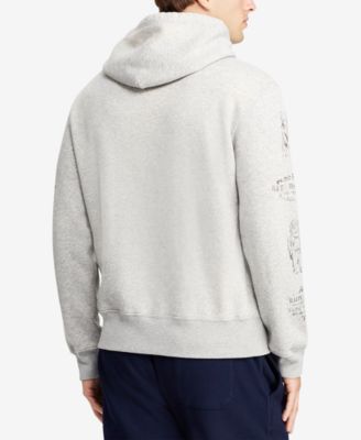 Polo Ralph Lauren Men's Polo Bear Fleece Hoodie - Macy's