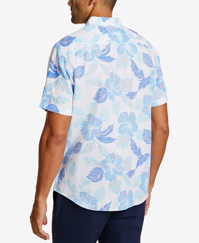 Nautica Men's HawaiianPrint Linen Shirt Macy's