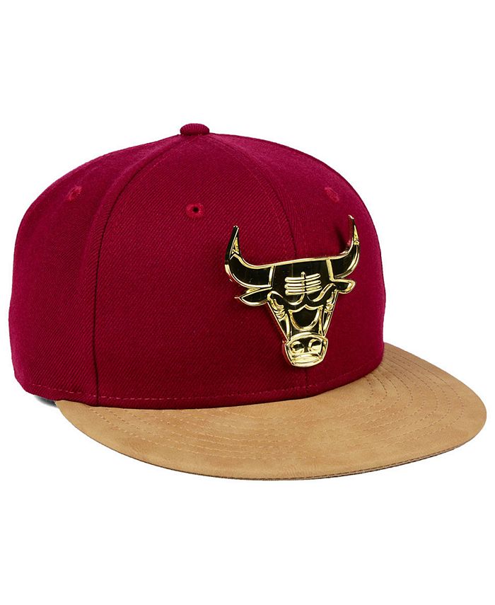 New Era Chicago Bulls Fall O'Gold 59FIFTY Fitted Cap - Macy's