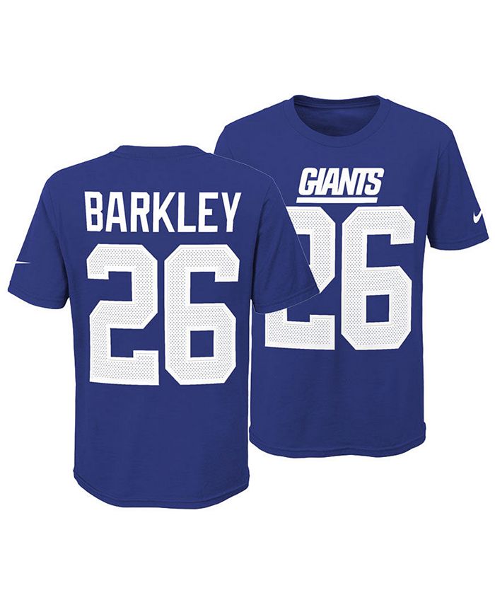 Nike Saquon Barkley New York Giants Game Jersey, Toddler Boys (2T