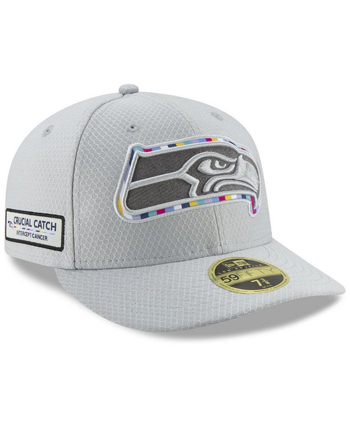 New Era Seattle Seahawks Crucial Catch Low Profile 59FIFTY Fitted