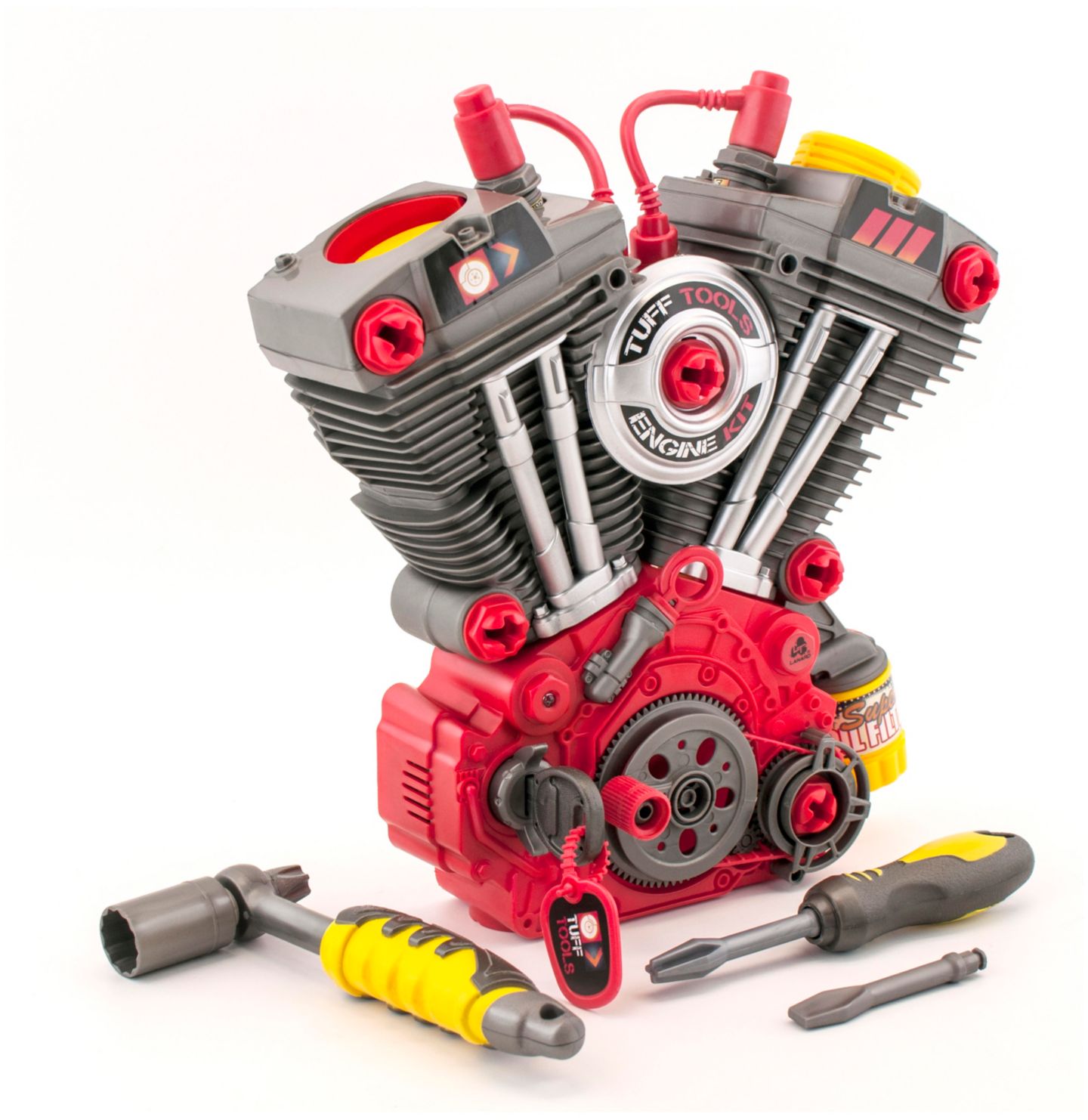 Детские игрушки Lanard Workman Light and Sound Engine Builder Set, Ages 3+ — фото 2