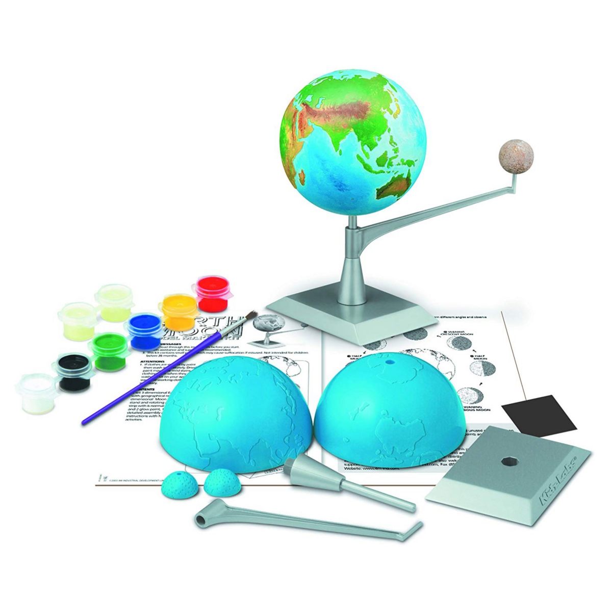4m Earth And Moon Model Making Kit In Multi