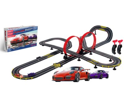 Artin super loop speedway slot car racing set on sale