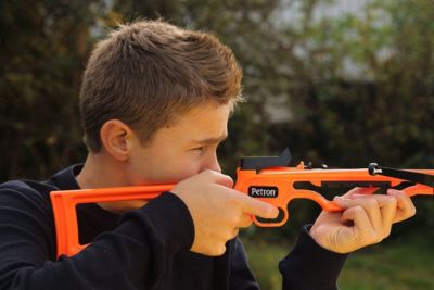 Arc à Fléchettes Sureshot Cross Bow - Cible Et 6 Fléchettes Incluses | Jouet Neuf | Marque Rarewaves