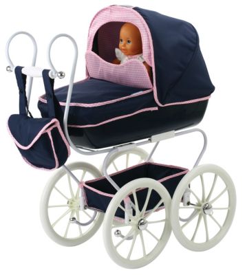Hauck Classic Navy Toy Doll Pram Stroller Macy's