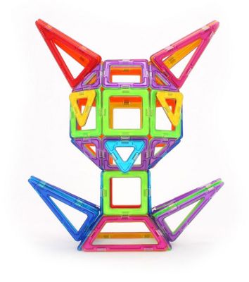 Magformers Designer Set 62 Pezzi – Forme Magnetiche Colorate, Gioco Educativo 3D Da 3 Anni - 3