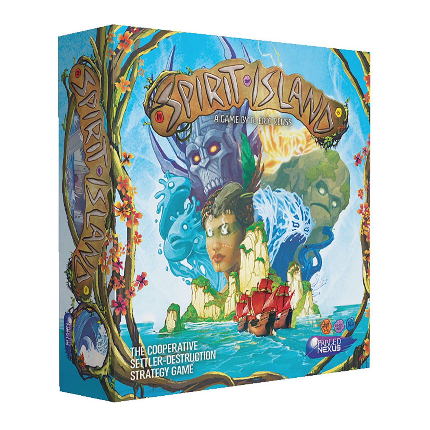 Детская настольная игра Greater Than Games Spirit Island Strategy Cooperative Board Game, от 14 лет — фото 2