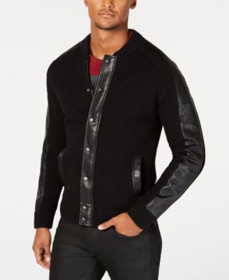 guess mens cardigan