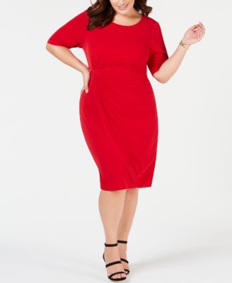 plus size sarong dress