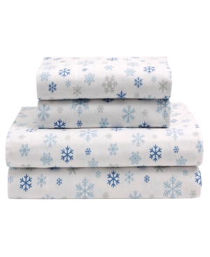 Winter Nights Cotton Flannel King Sheet Set Bedding