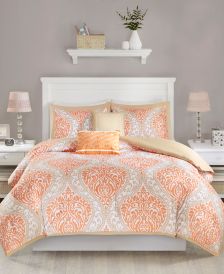 Orange Bed In A Bag And Comforter Sets Queen King More Macy S