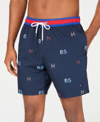 Tommy Hilfiger - Men's TH Cup Print 6.5" Swim Trunks