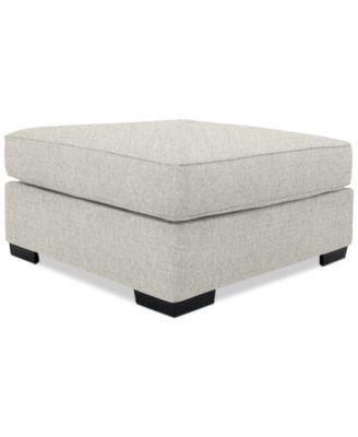 Furniture - Ainsley Fabric Ottoman
