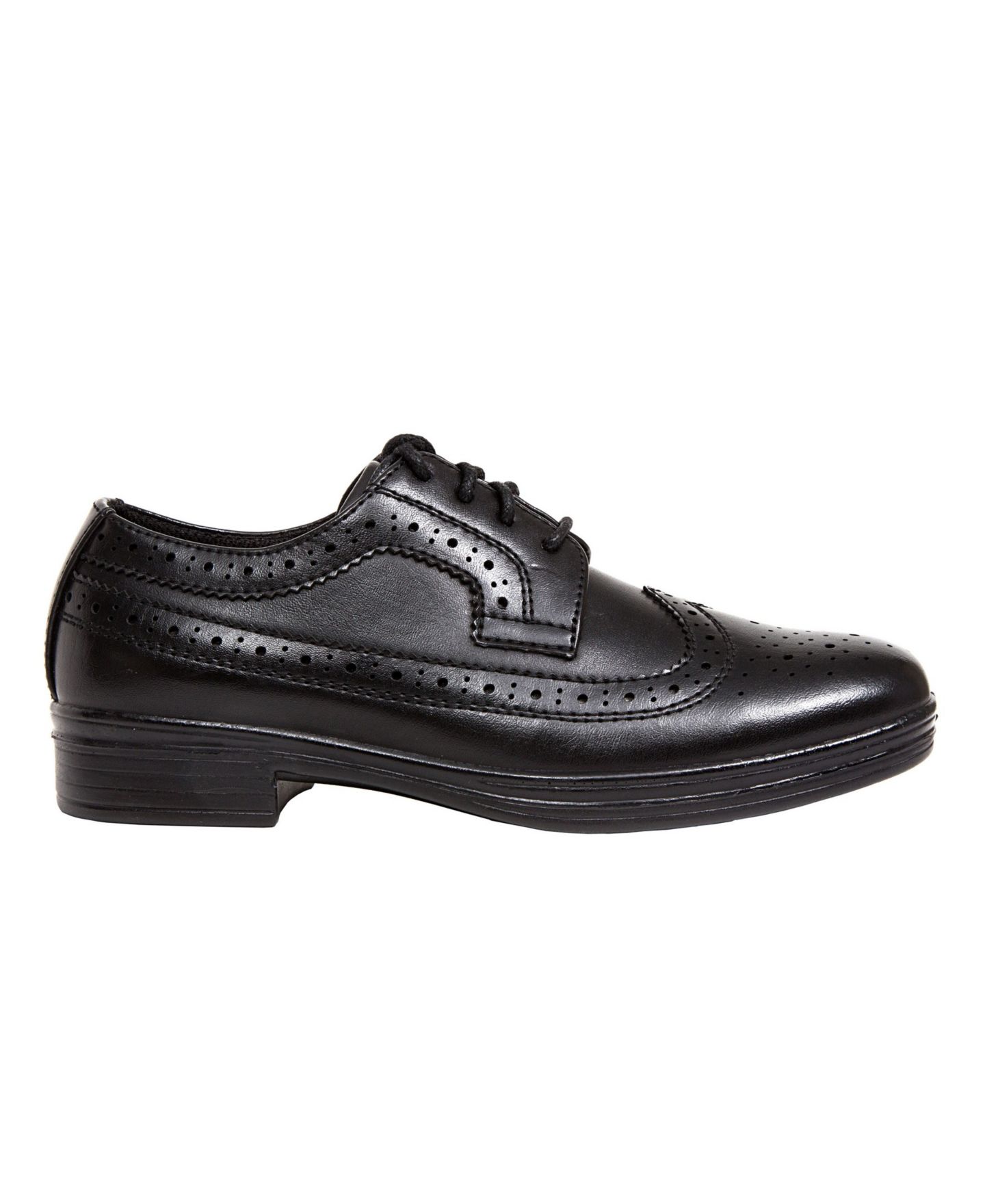Платье DEER STAGS Ace Dress Wing-Tip Dress Comfort Oxford для мальчиков, цвет: Чёрный — фото 4