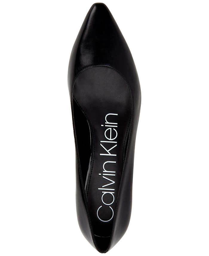 Calvin Klein Women's Nita Almond Toe Pumps & Reviews - Heels & Pumps -  Shoes - Macy's