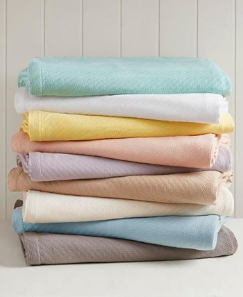 Macys shop cotton blanket