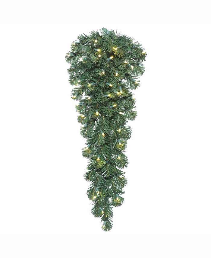 Vickerman 36 inch Oregon Fir Artificial Christmas Teardrop Macy's