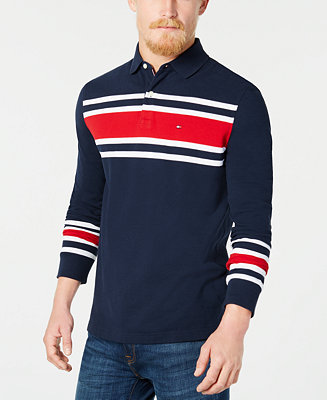 Tommy Hilfiger Men's Lewiston Striped Polo, Created for Macy's ...