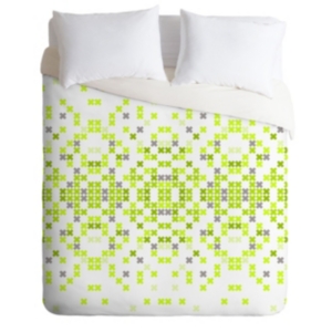 Deny Designs Holli Zollinger Needlework Queen Duvet Set Bedding