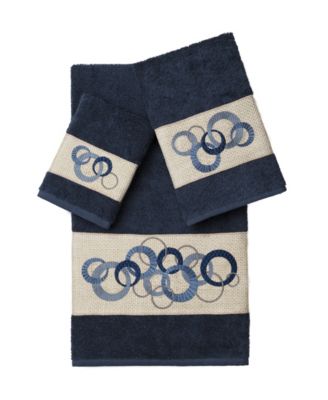 Annabelle 3-Pc. Embellished Towel Set