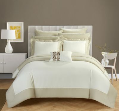 Chic Home Peninsula 10-Pc Queen Comforter Set - Macy's