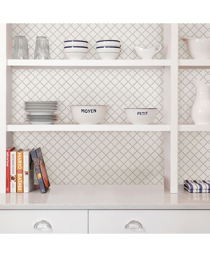 Brewster Home Fashions Quatrefoil Peel And Stick Backsplash Tiles Macy's