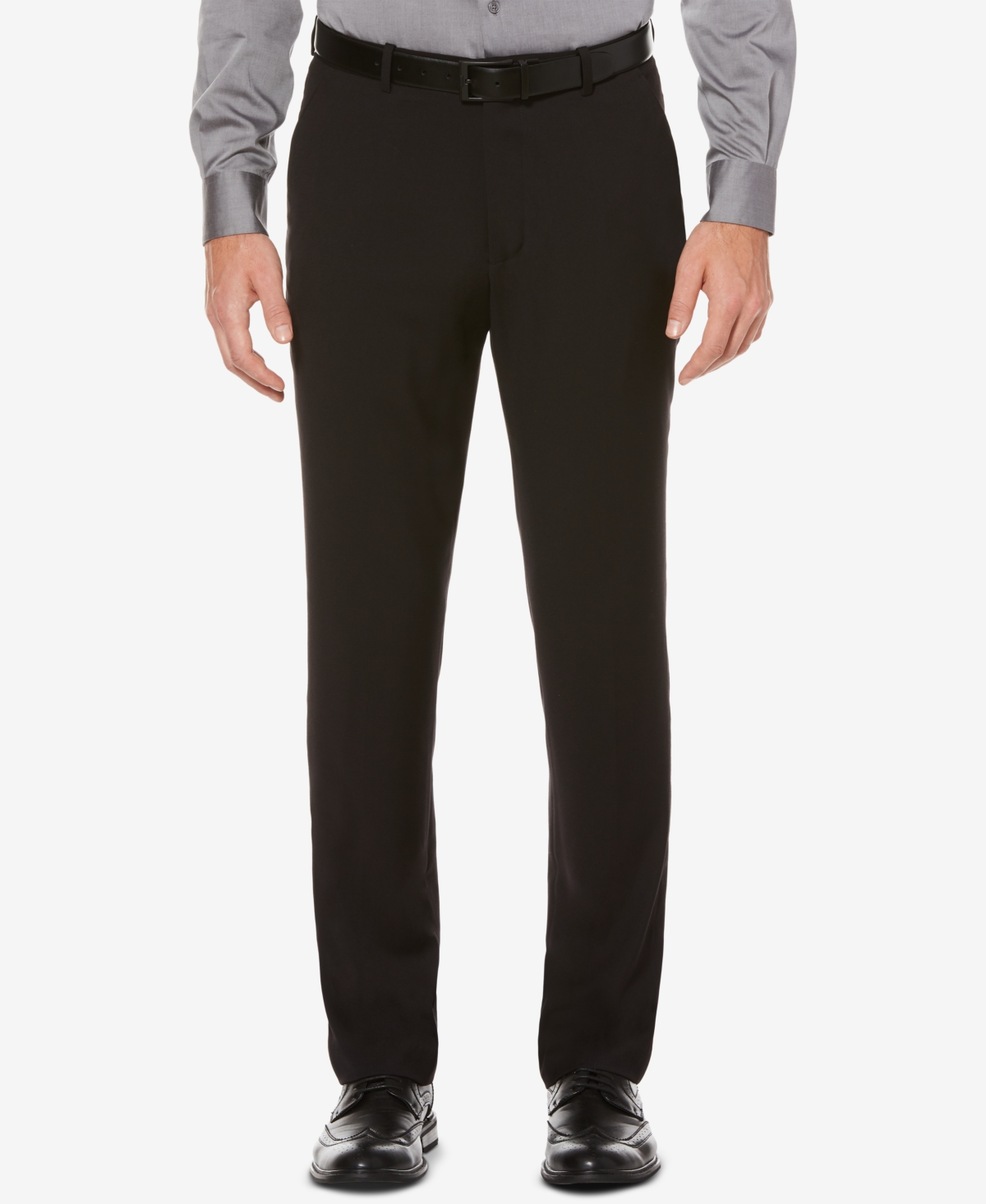 Men's Slim-Fit Dress Pants - Black