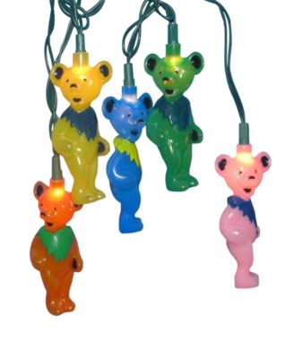 Kurt Adler - UL 10 Light Grateful Dead Bears Light Set