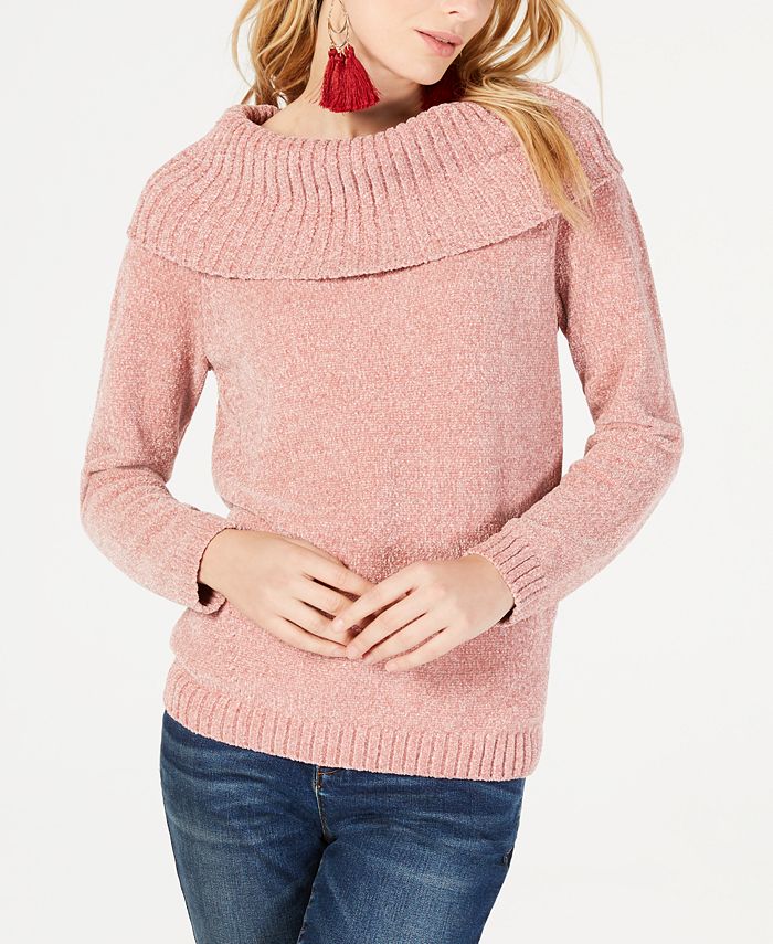 Macys chenille sweater cheap