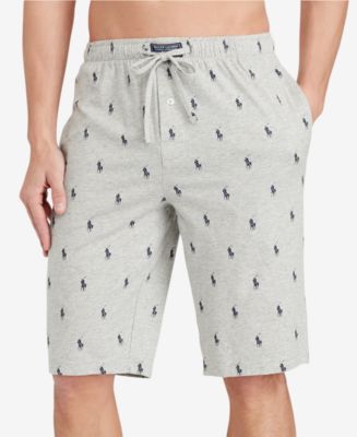 Polo Ralph Lauren Men's Big & Tall Cotton Pajama Shorts - Macy's