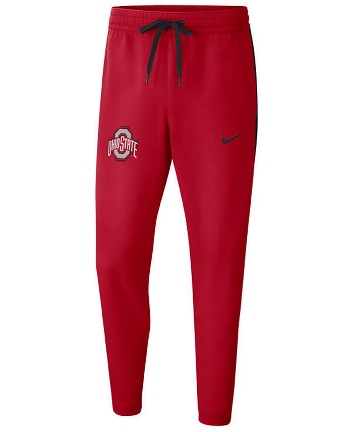 Nike Men's Ohio State Buckeyes Showtime Tapered Pants - Macy's