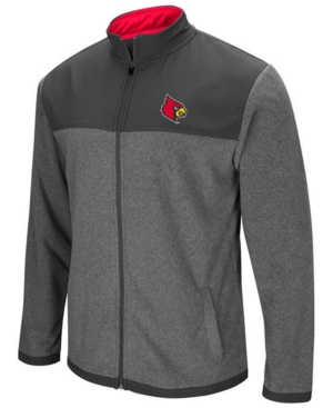 Colosseum Men's Louisville Cardinals Full-Zip Fleece Jacket