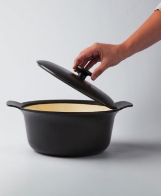 BergHOFF Ron Black Cast Iron 4.4 Qt. Covered Stockpot