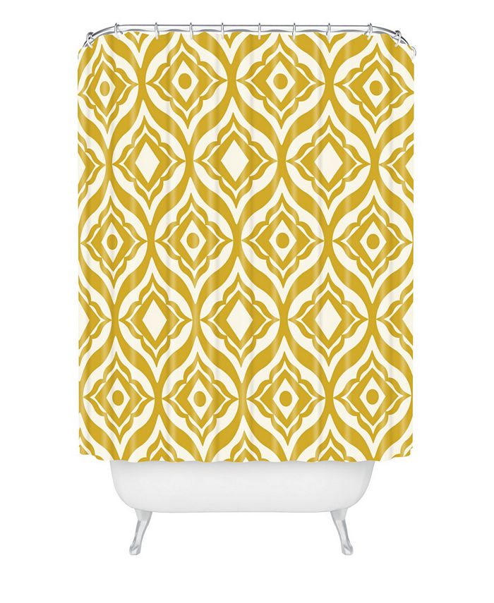 Deny Designs Heather Dutton Trevino Yellow Shower Curtain Macy's