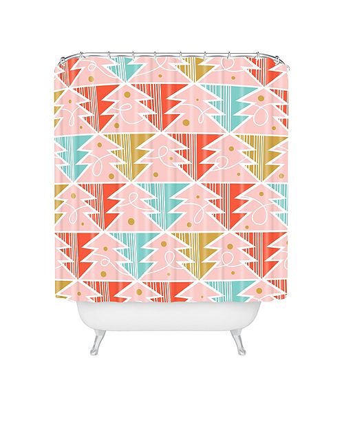 Deny Designs Heather Dutton Trim A Tree Chill Shower Curtain Reviews Shower Curtains Bed Bath Macy S