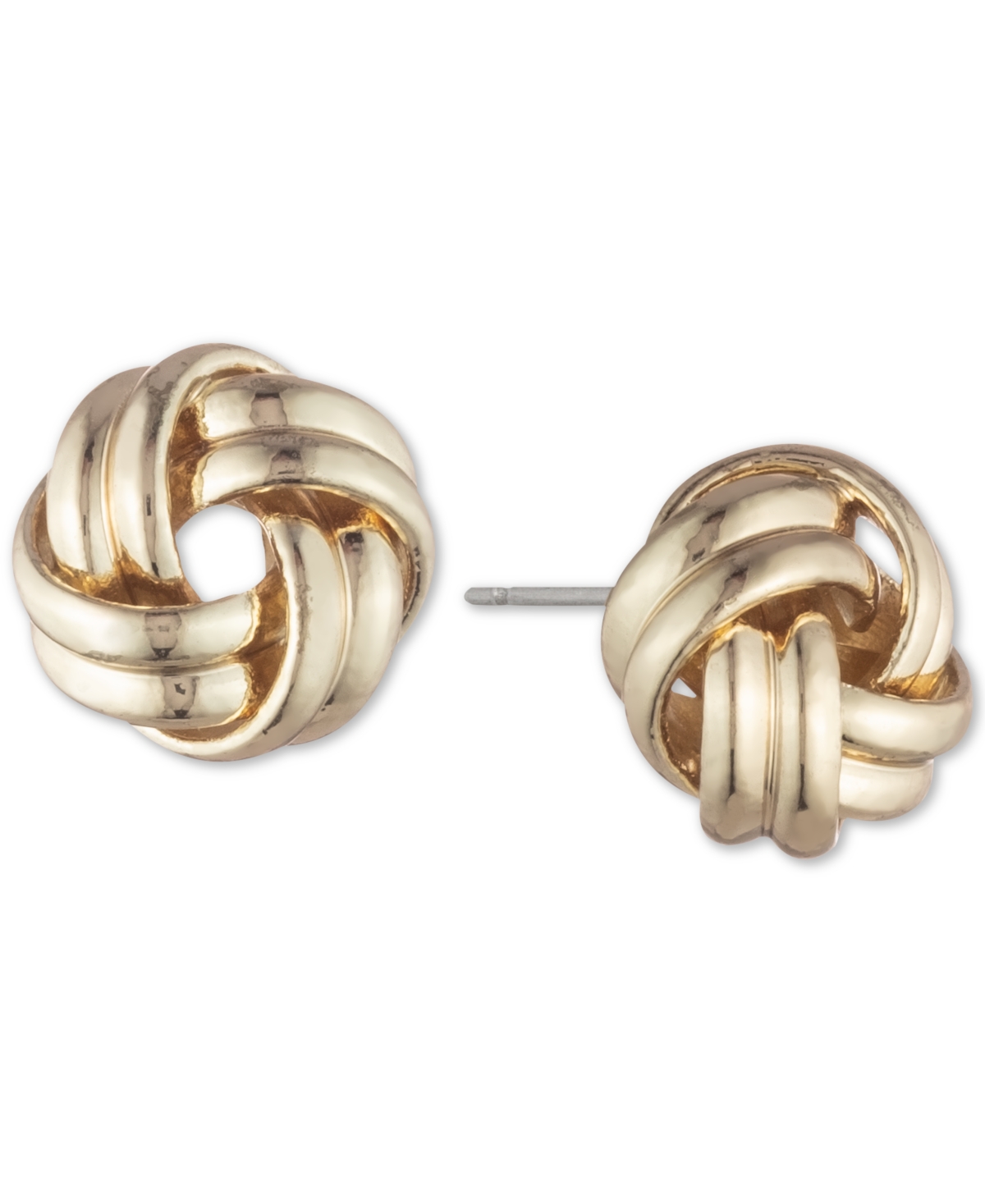 Lauren Ralph Lauren Knot Stud Earrings In Gold