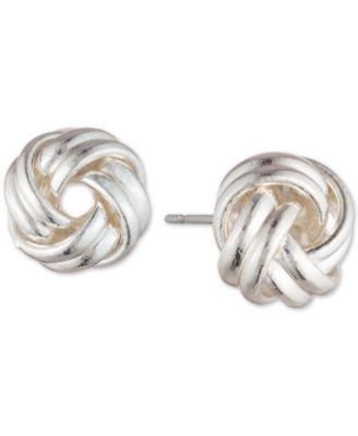 Lauren Ralph Lauren Knot Stud Earrings - Macy's