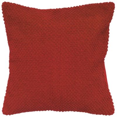small red throw pillows