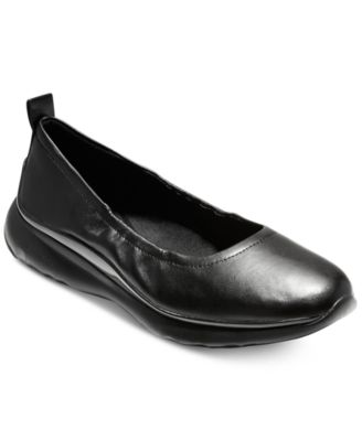 人気SALE2024COLE HAAN フラット ZEROGROUND BLACK 7 靴