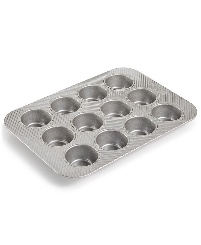 The Cellar Silicone 12-Cup Muffin Pan, Created for Macy's - Macy's