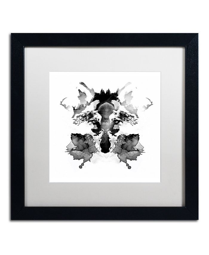 Trademark Global Robert Farkas 'Rorschach' Matted Framed Art, 16