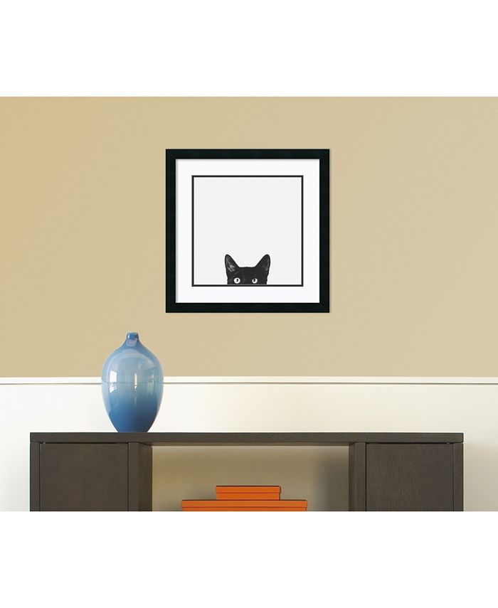 Amanti Art - Curiosity (Cat) 22x22 Framed Art Print