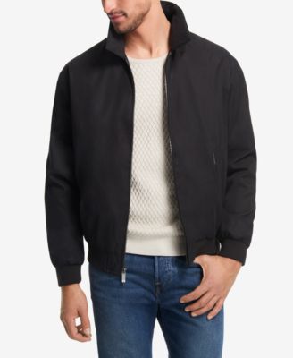 Microfiber Bomber Jacket