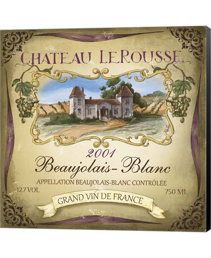 Metaverse Chateau Le Rousse by Fiona Stokes-Gilbert Canvas Art - Macy's