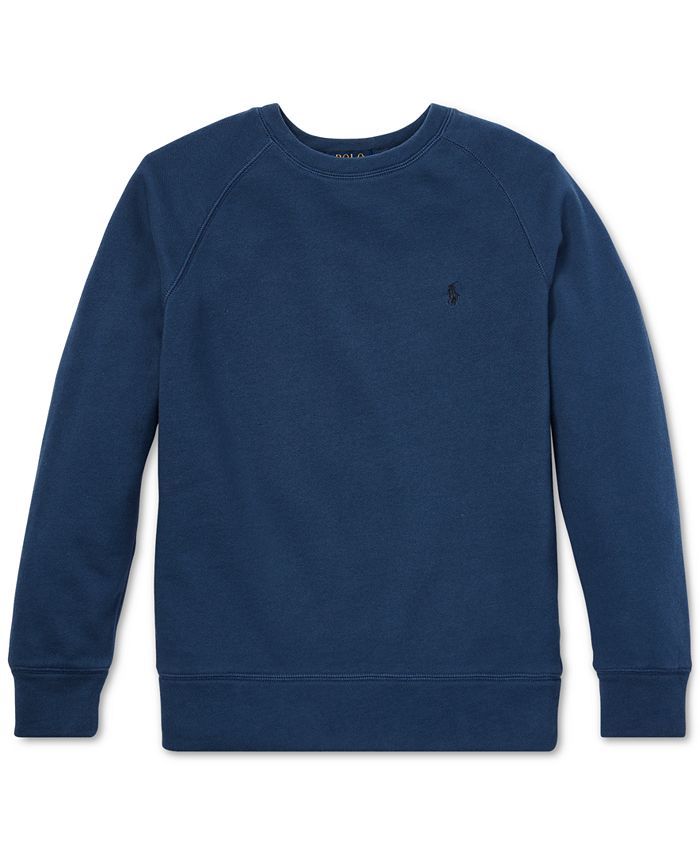 Polo Ralph Lauren Big Boys Spa Terry Sweatshirt & Reviews - Sweaters ...